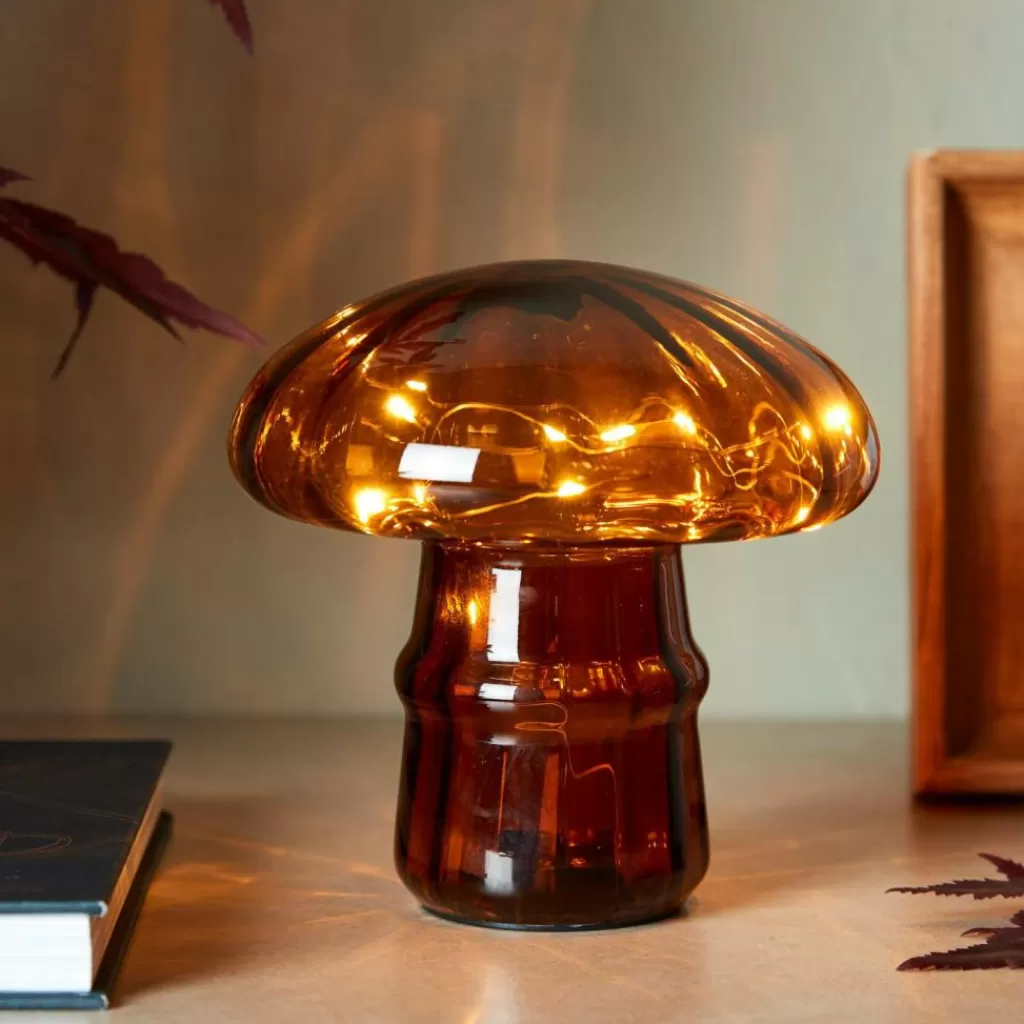 Cheap CASA MUSHRO Candeeiro Decorativo Castanho