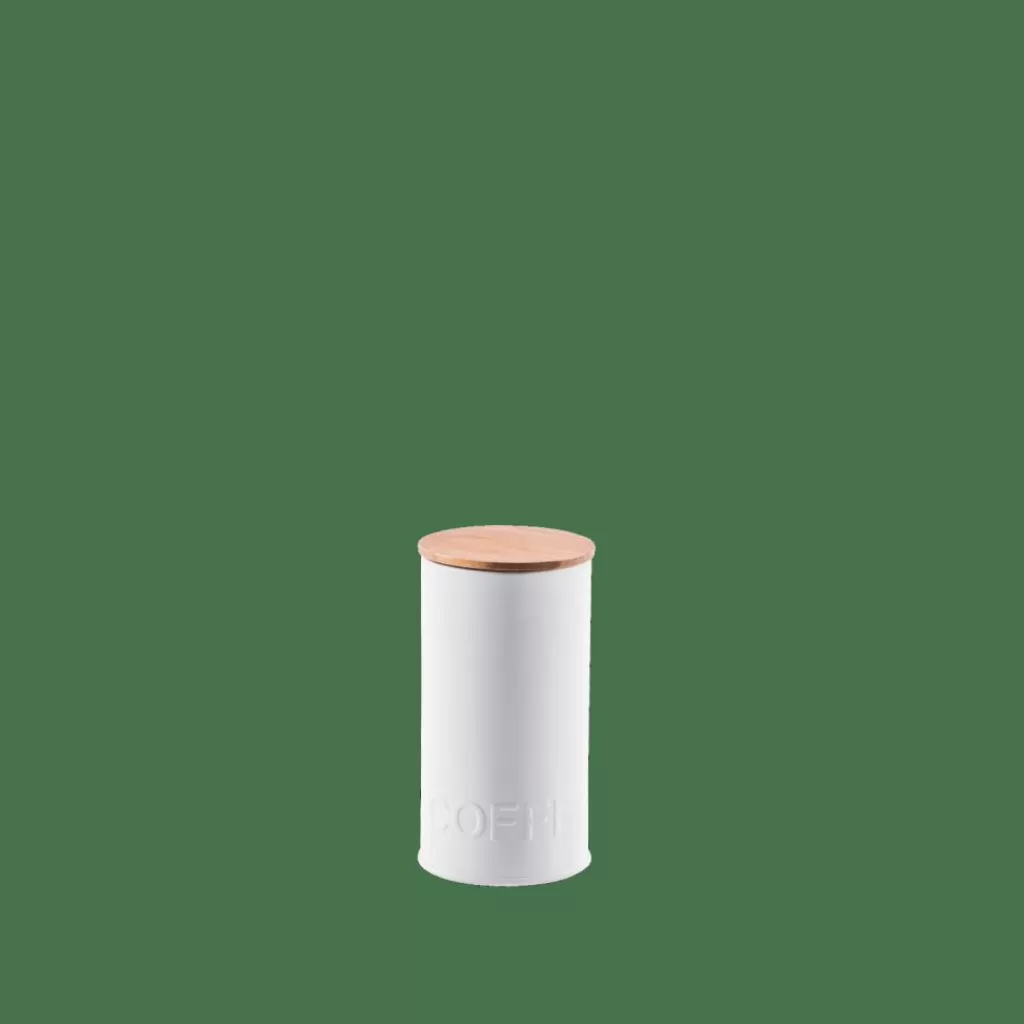 Clearance CASA NAGINI Caixa Alimentos Cápsulas Café Branco, Natural