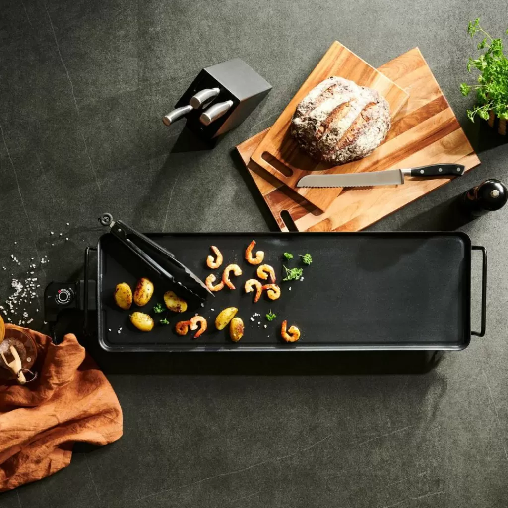 Best Sale CASA NEW PLANCHA Placa De Grelhar XXL Preto