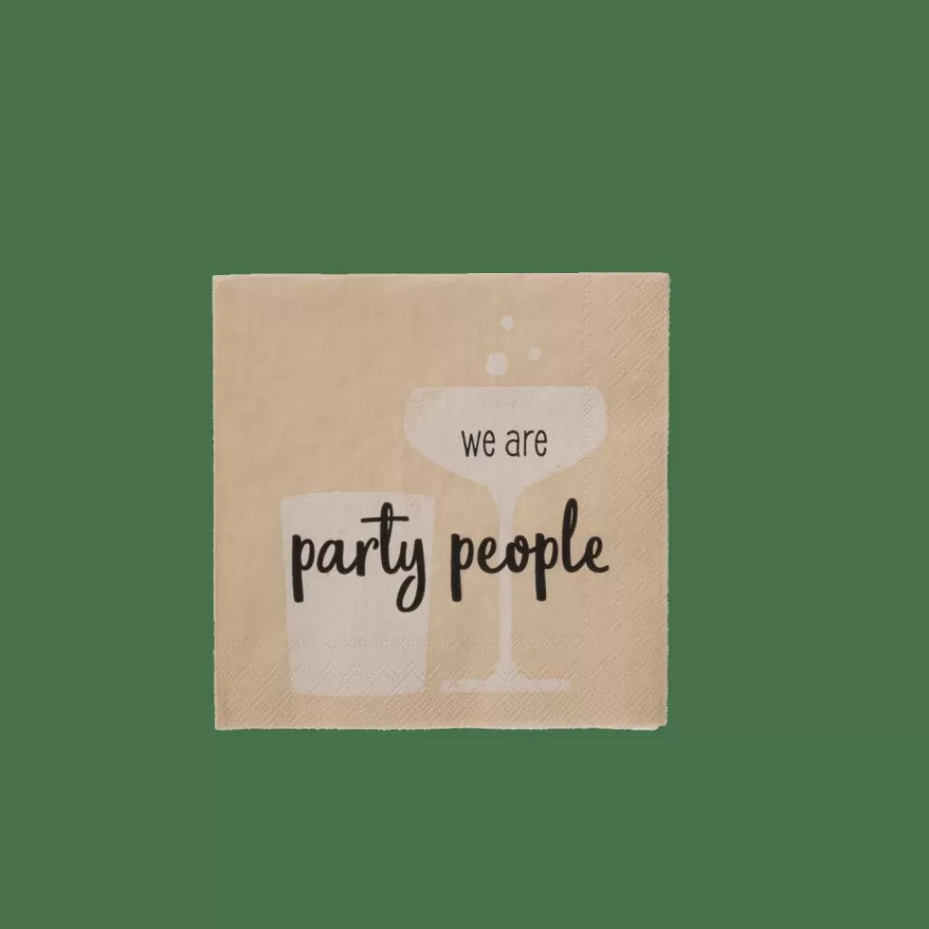 Best Sale CASA PARTY PEOPLE Guardapos Conjunto De 20 Bege