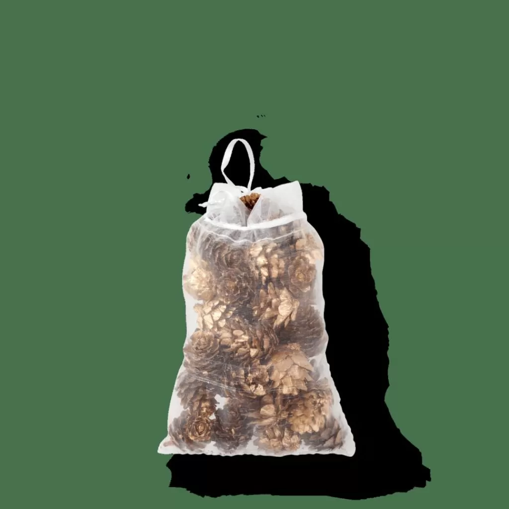 Flash Sale CASA PINECONE Deco Para Espalhar Dourado