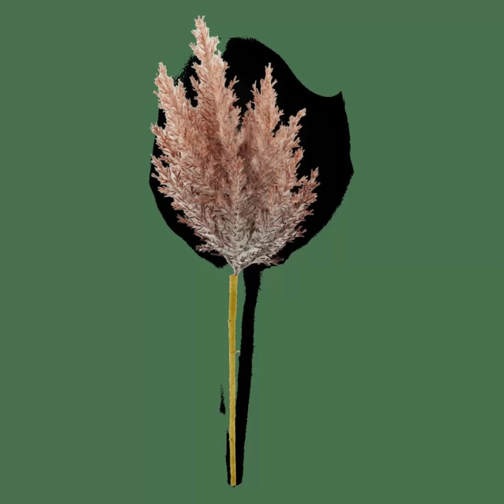Hot CASA PLUME Caule Com Plumas Cor-de-laranja