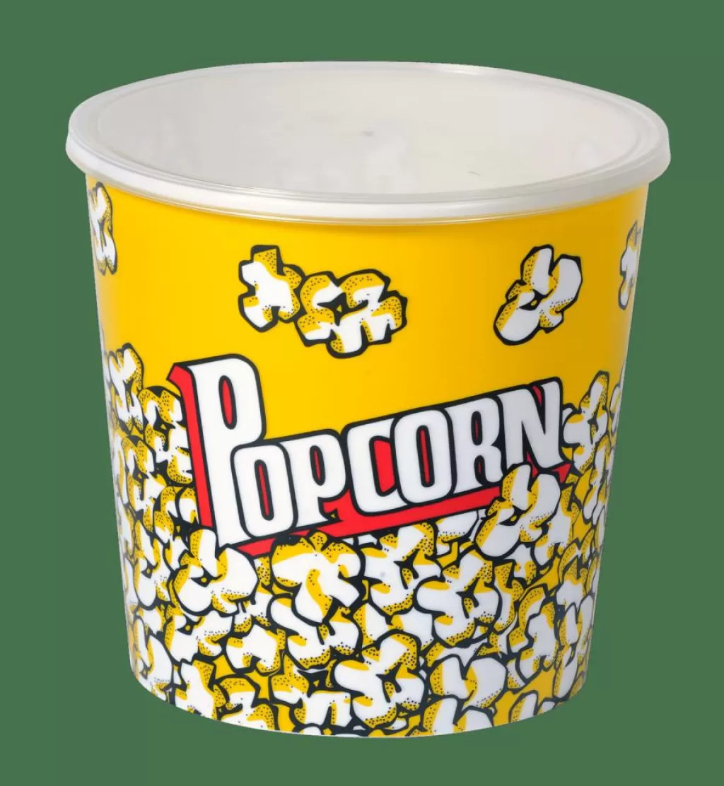 Clearance CASA POPCORN Balde Pipocas Com Tampa Multicolor