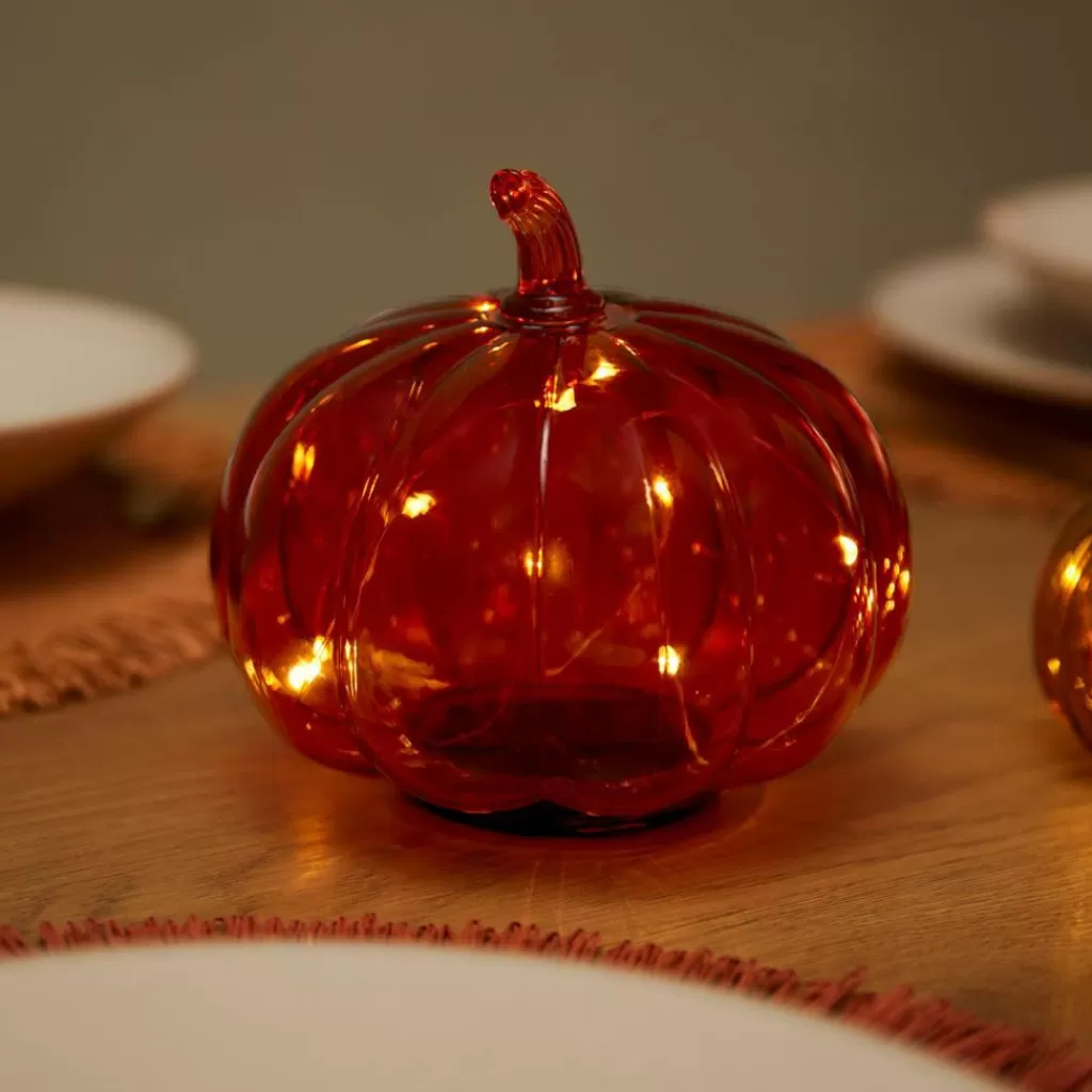 Store CASA PUMPKIN Candeeiro Deco Cor-de-laranja