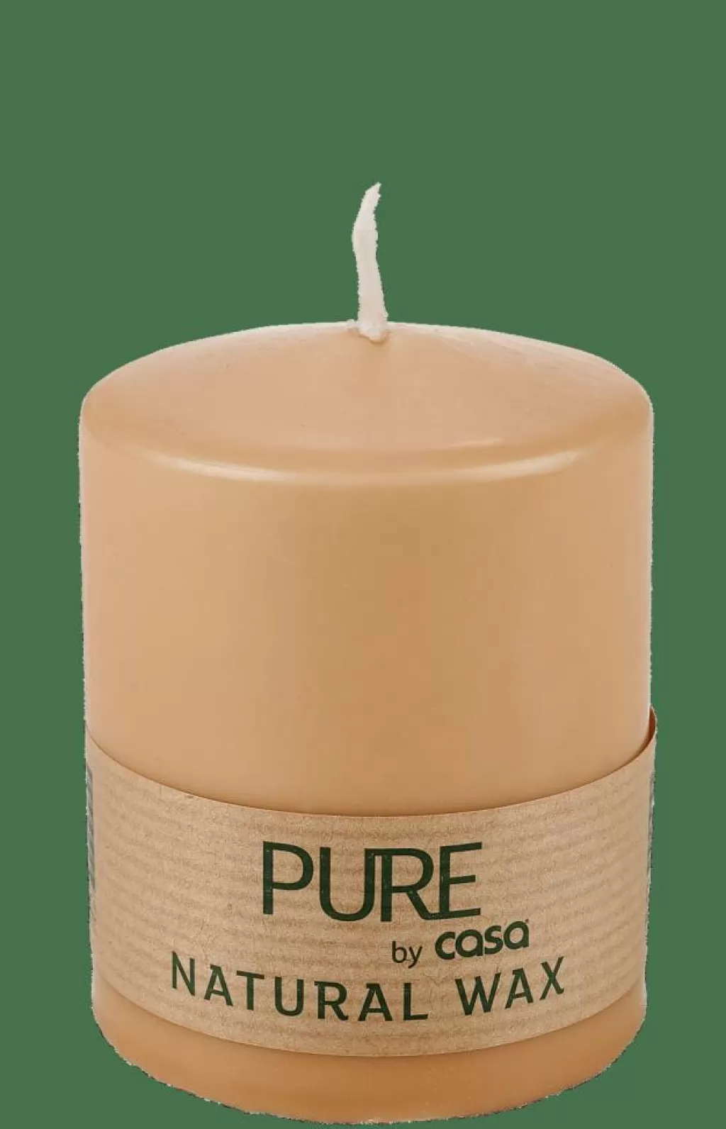 Store CASA PURE Vela Cilíndrica Bege