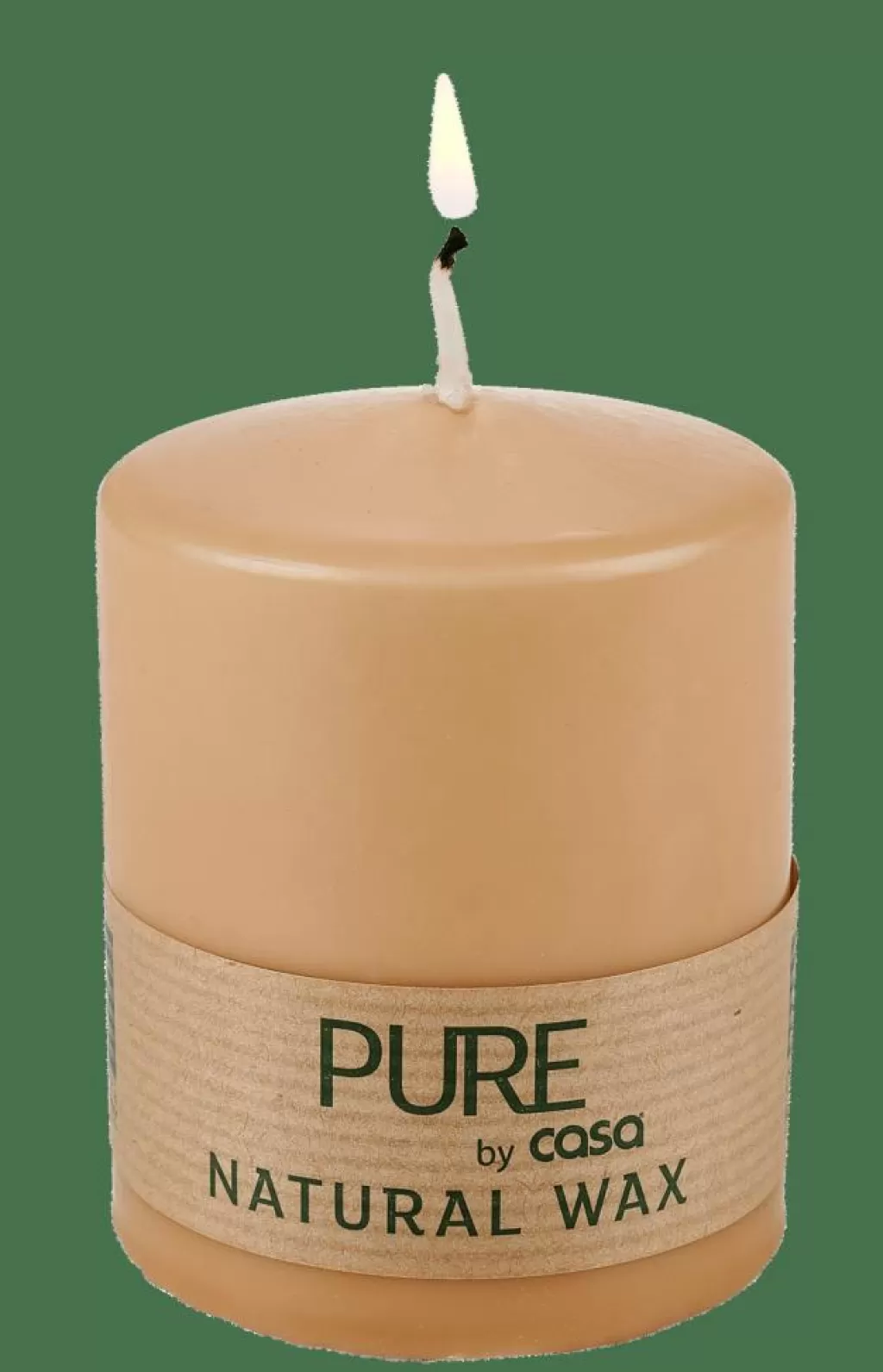 Store CASA PURE Vela Cilíndrica Bege