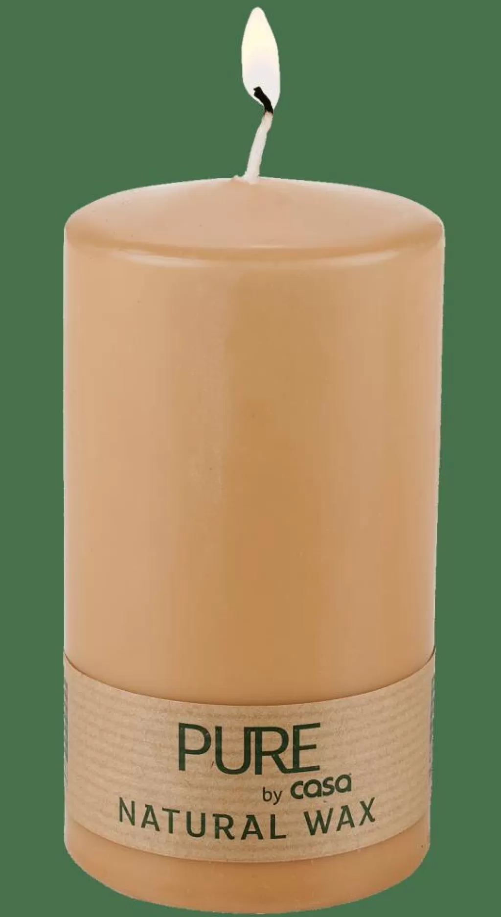 Online CASA PURE Vela Cilíndrica Bege