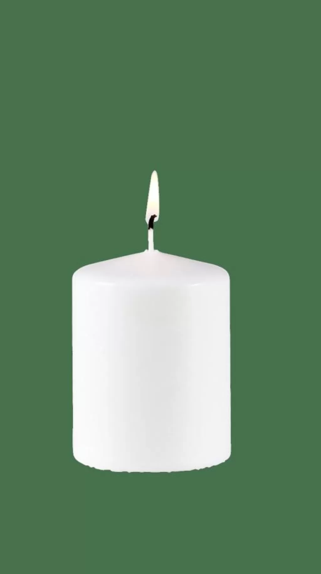 Outlet CASA PURE Vela Cilíndrica Branco