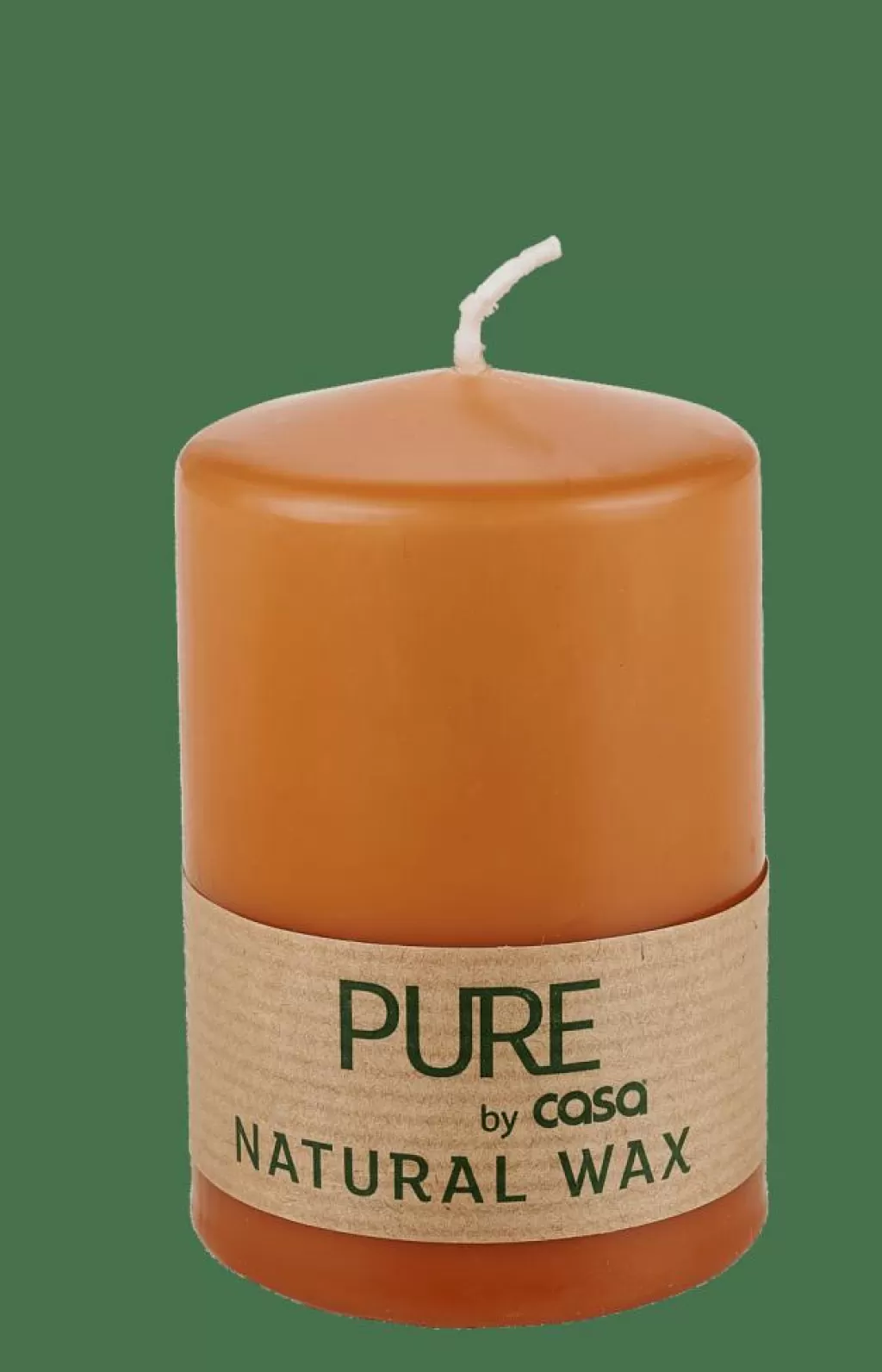 Discount CASA PURE Vela Cilíndrica Caramelo