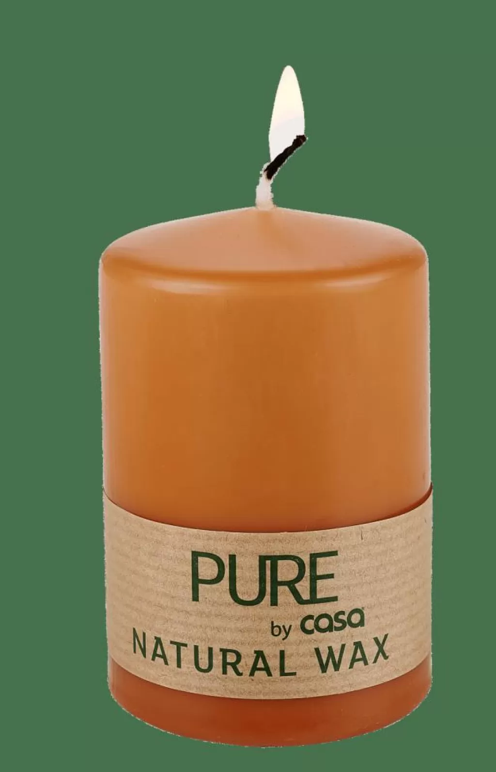 Discount CASA PURE Vela Cilíndrica Caramelo