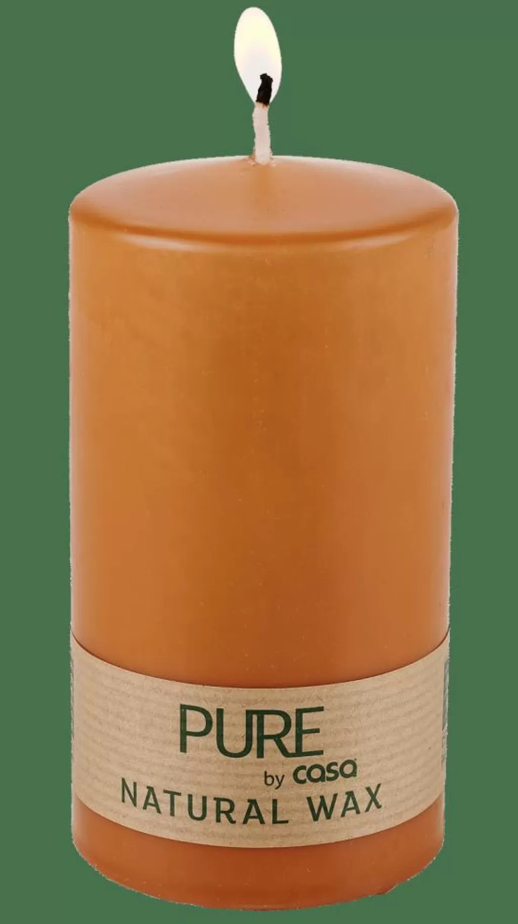 Cheap CASA PURE Vela Cilíndrica Caramelo