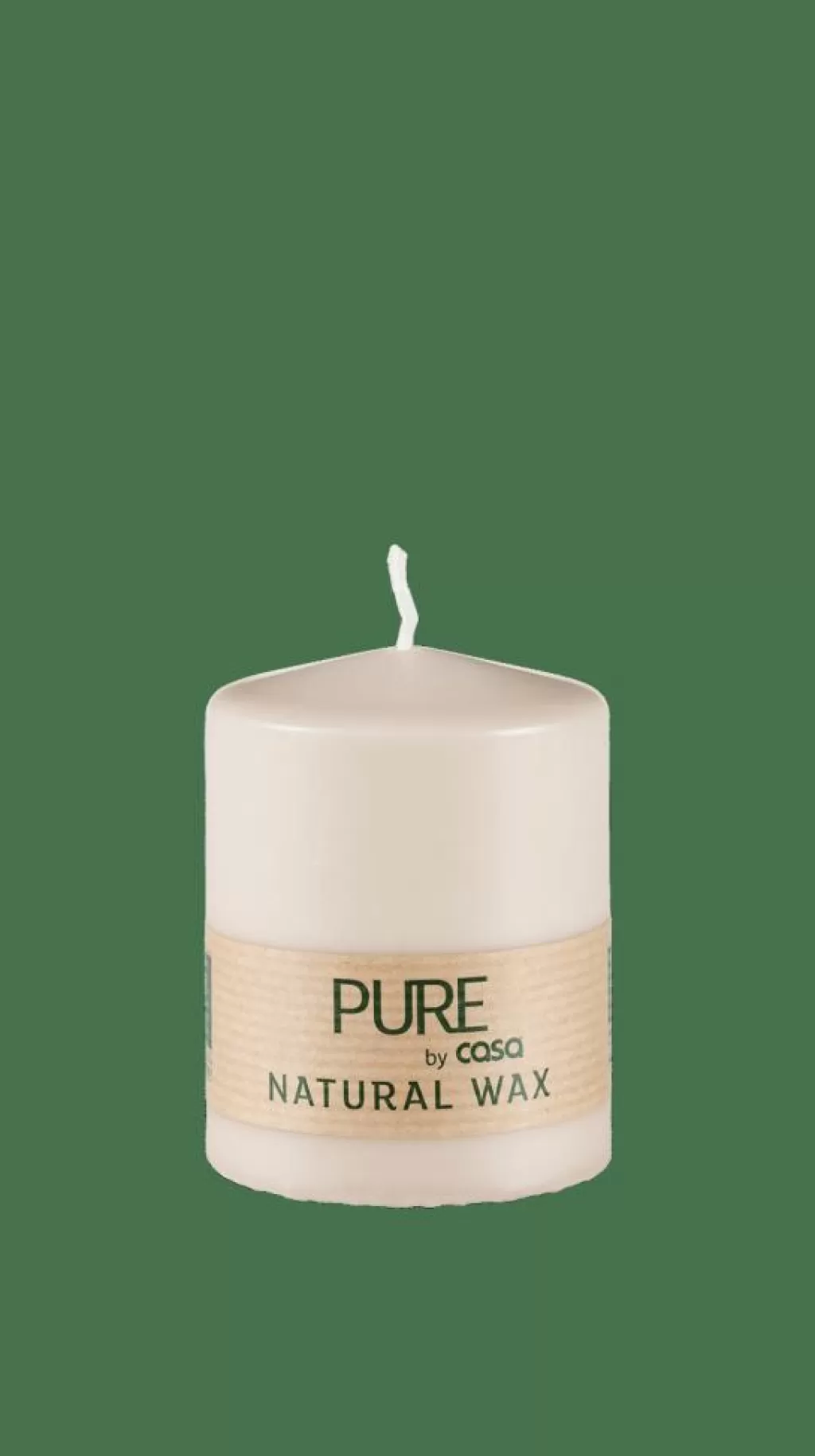 Cheap CASA PURE Vela Cilíndrica Castanho Claro