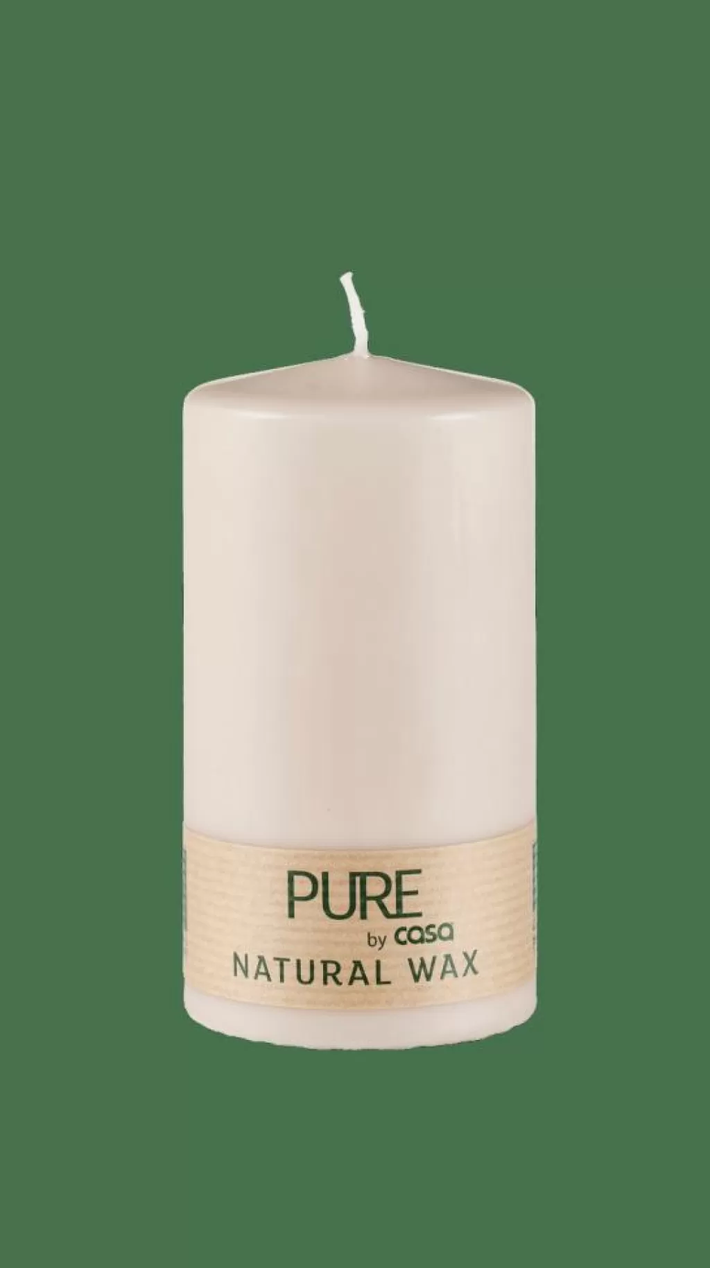 Cheap CASA PURE Vela Cilíndrica Castanho Claro