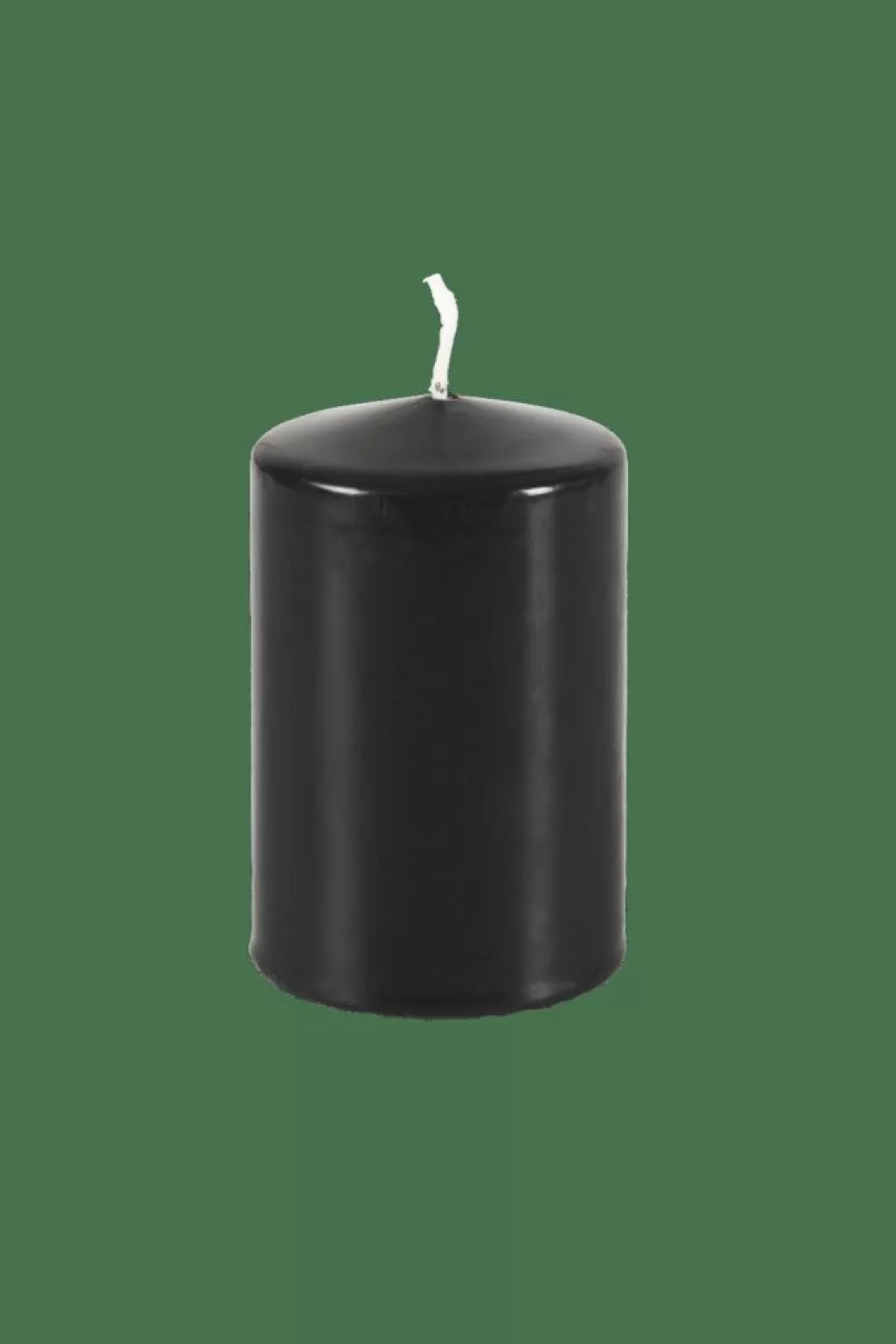 Sale CASA PURE Vela Cilíndrica Preto