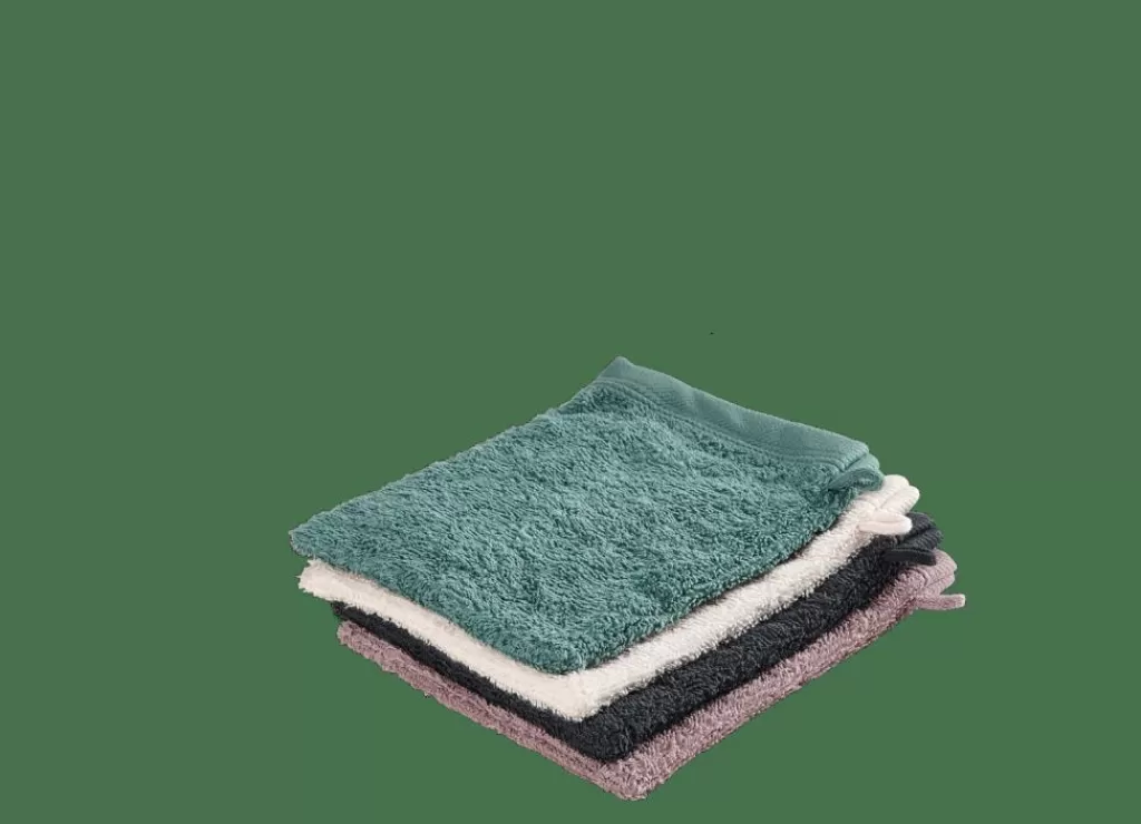 Hot CASA RECYCLE Luvas De Banho Conjunto De 2 Aqua
