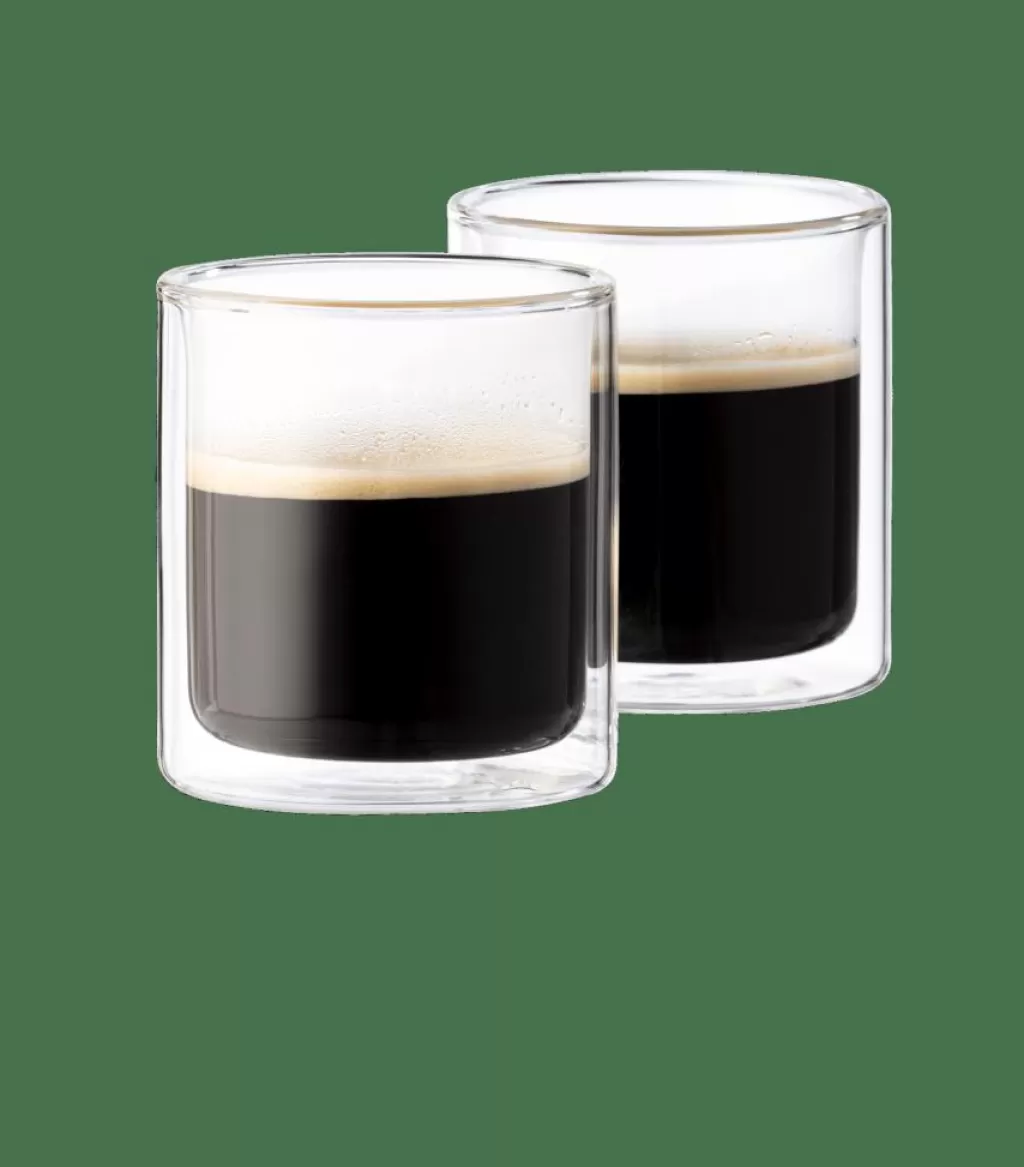 Flash Sale CASA RELAX Copo Parede Dupla Conjunto De 2 24,5 CL Transparente