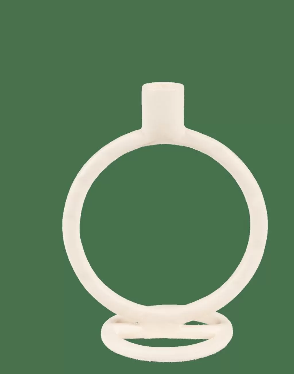 Hot CASA RINGS Castiçal Branco