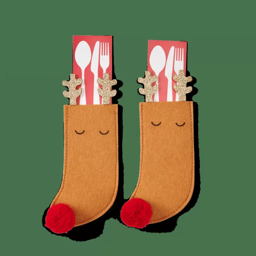 Cheap CASA RUDOLPH Porta-talheres Castanho