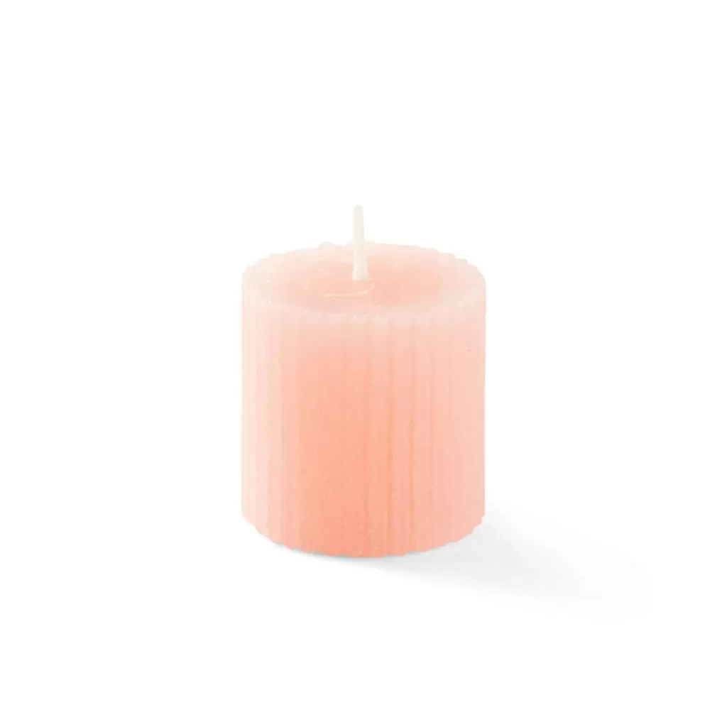 Store CASA RUSTIC Vela Rib Cor-de-laranja