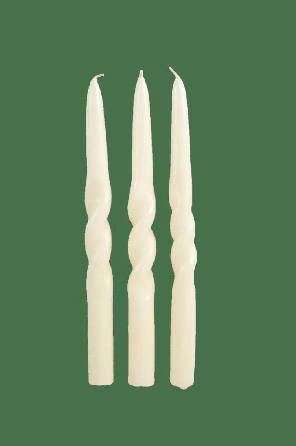 Outlet CASA SPIRAL Conjunto De 3 Velas Creme