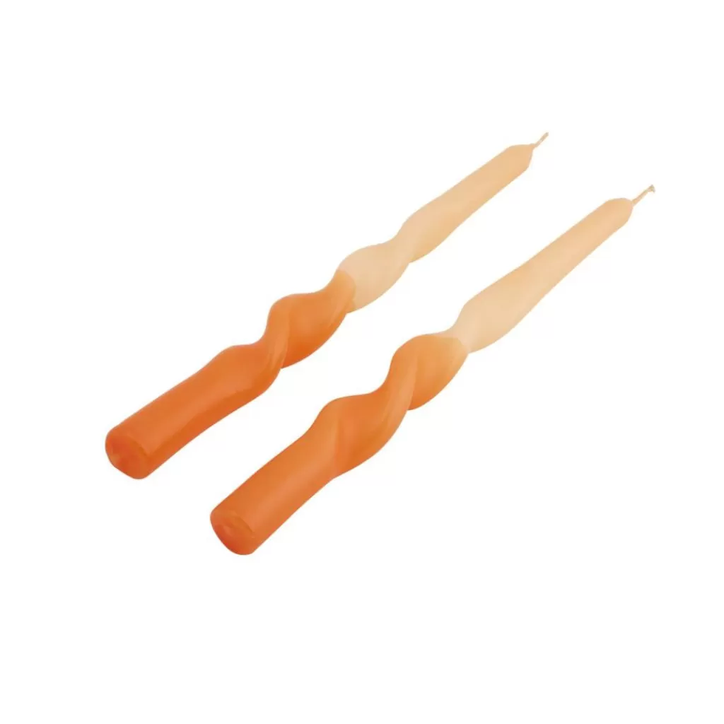 Online CASA SPIRAL Vela Cor-de-laranja