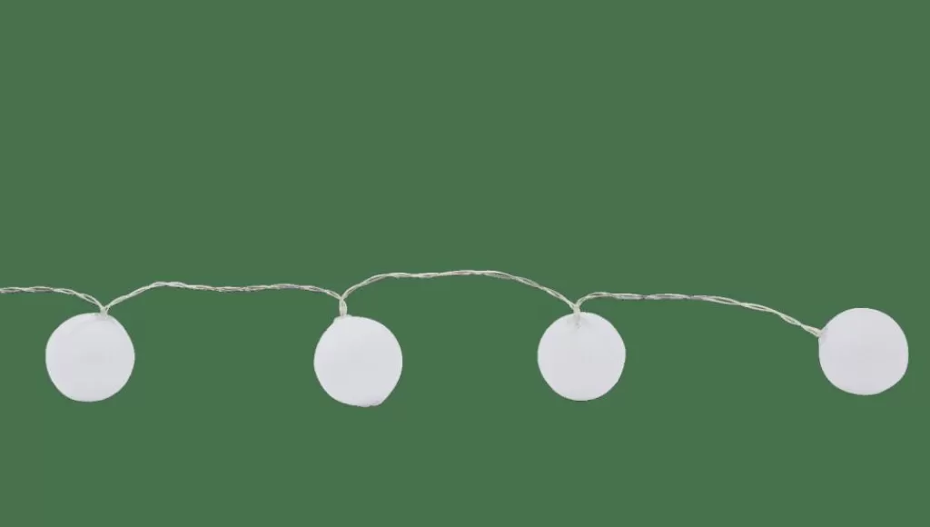 Discount CASA STRUNG Grinalda Iluminada 10 Leds Branco
