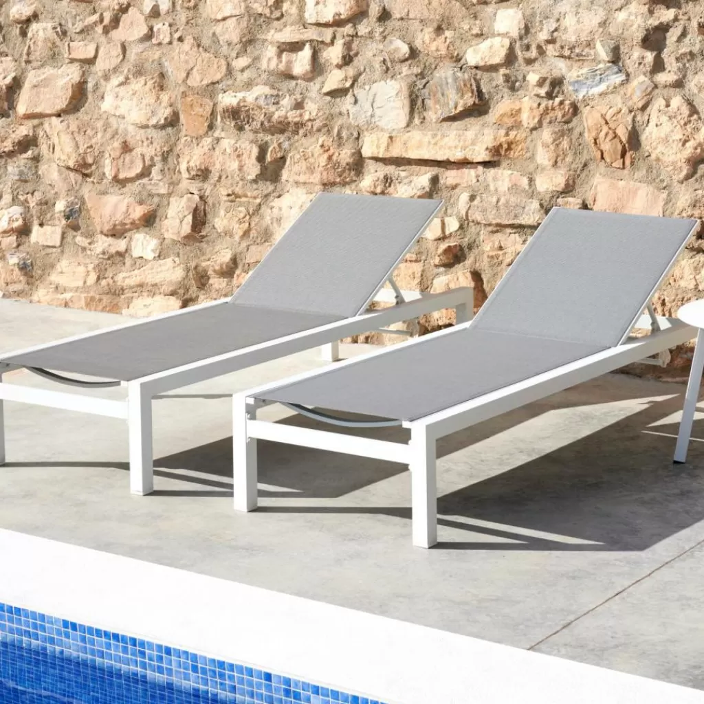Best Sale CASA SYDNEY Espreguiçadeira Branco