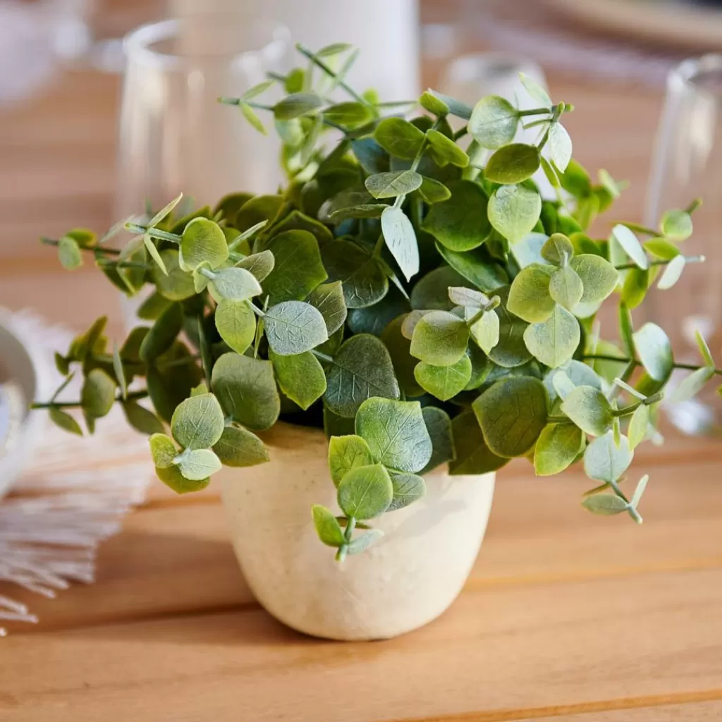 Best Sale CASA TERRA Planta Em Vaso Branco, Verde
