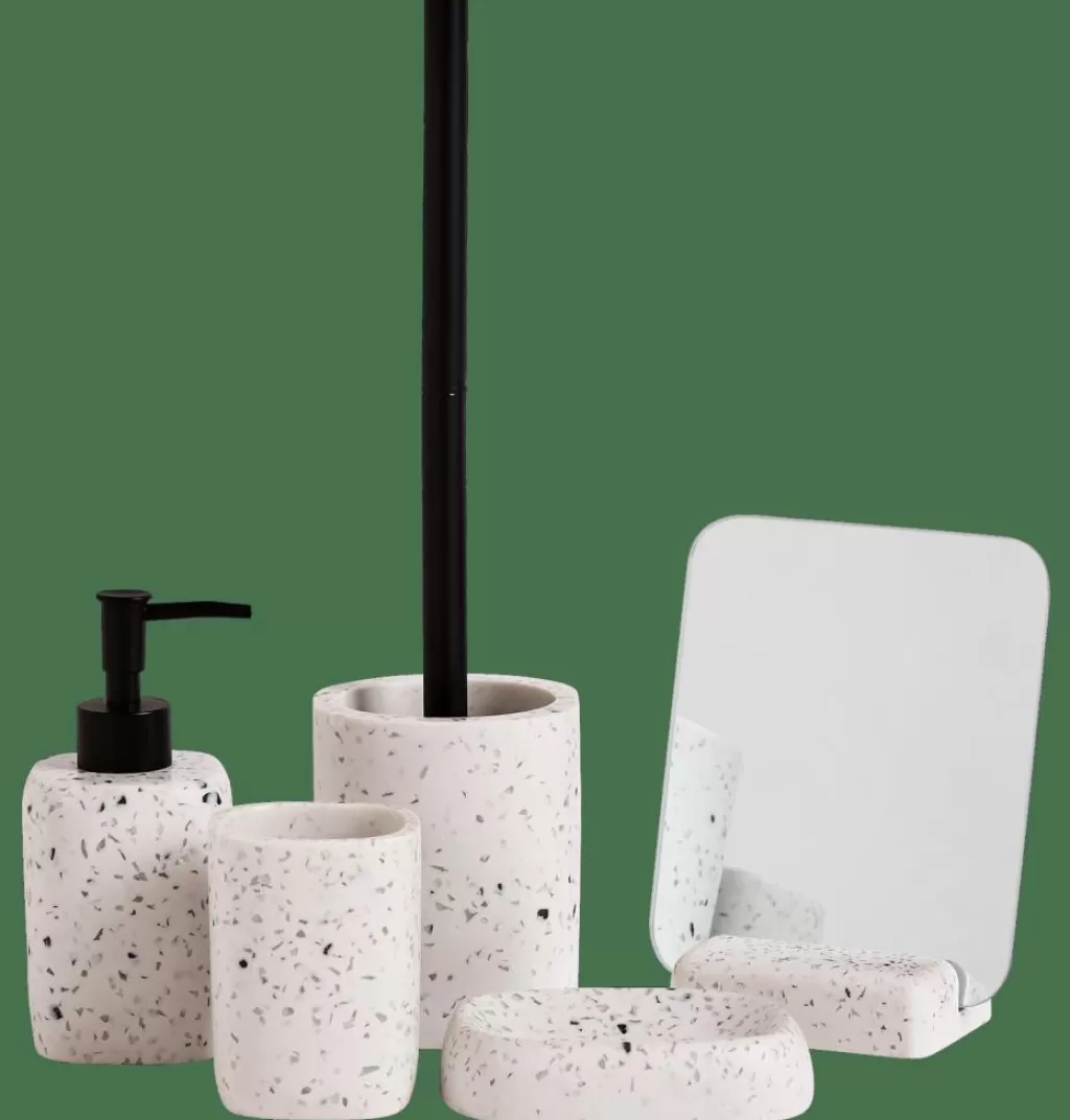 Clearance CASA TERRAZZO Saboneteira Branco