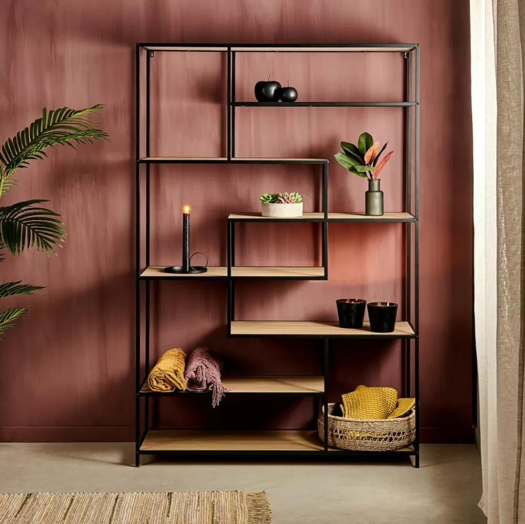 Store CASA TRAPP Estante De Parede Preto