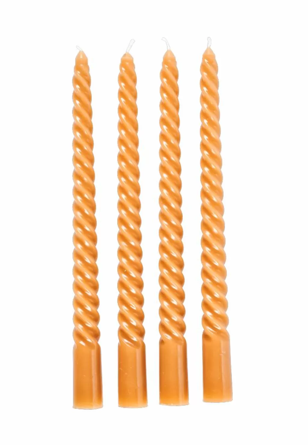 Hot CASA TWIST Velas Cor-de-laranja