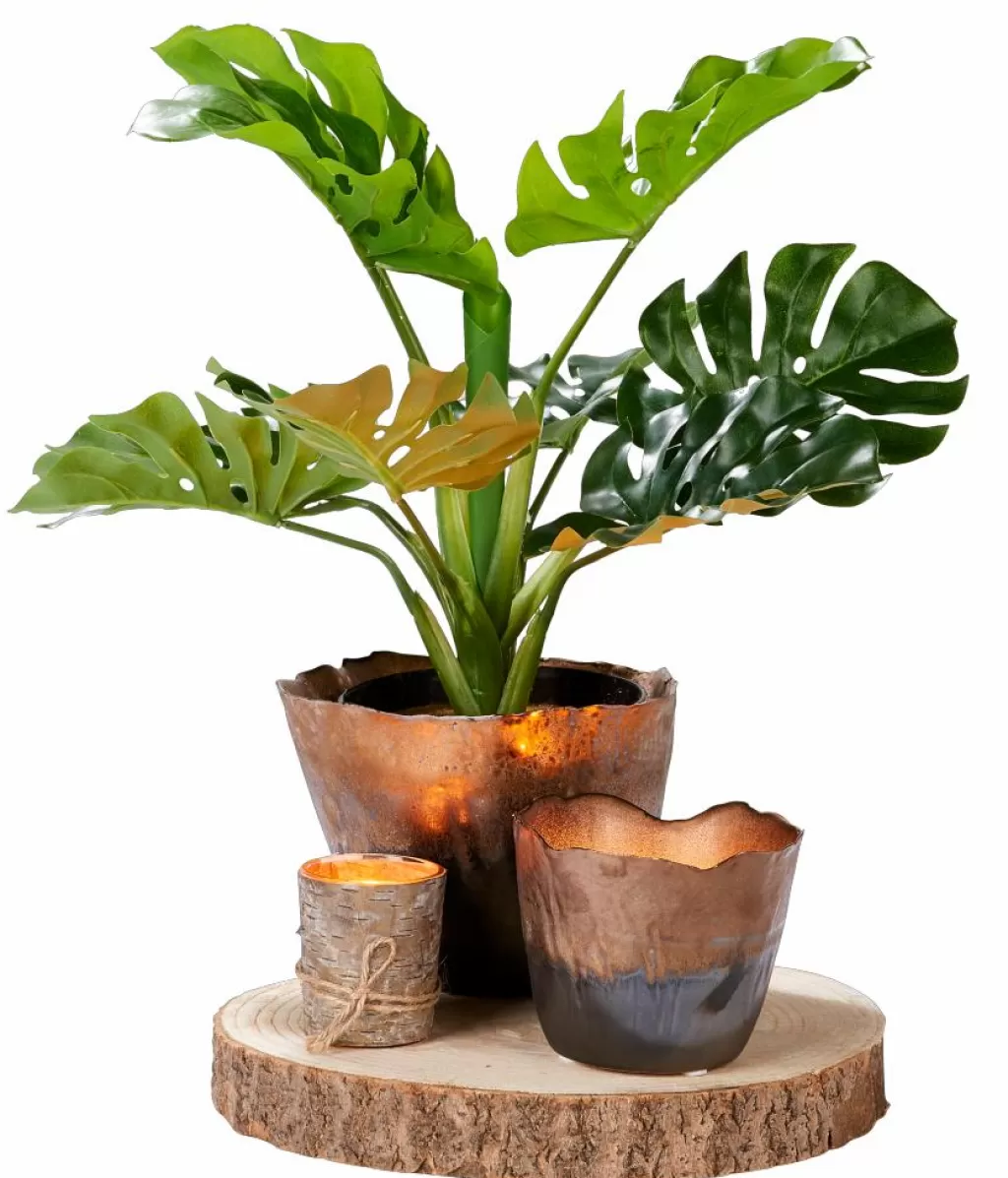 Shop CASA TWIST Velas Viradas Conjunto De 4 Cor-de-laranja