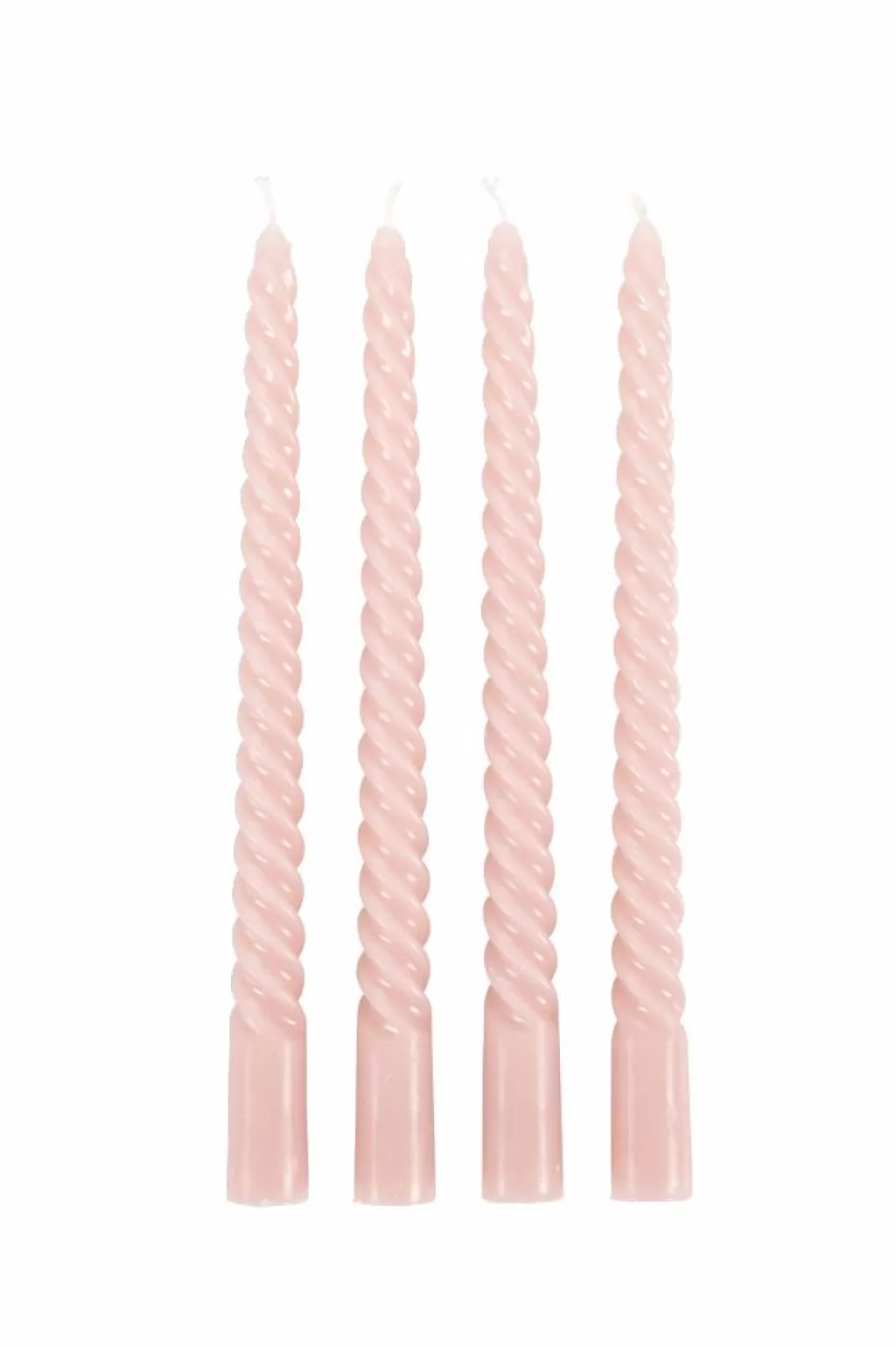 Shop CASA TWIST Velas Viradas Conjunto De 4 Cor-de-laranja