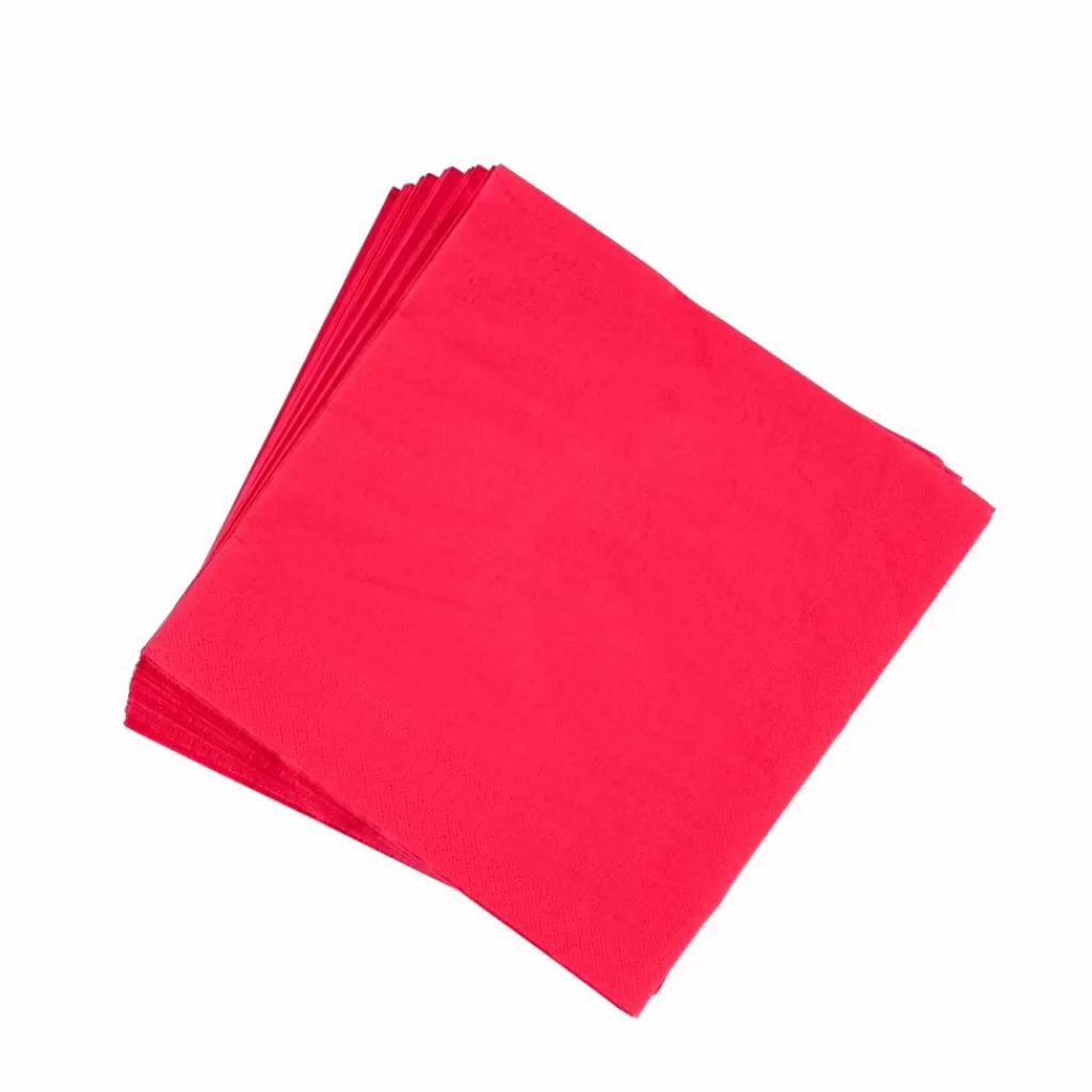 Best CASA UNI Guardanapos Conjunto De 20 Vermelho