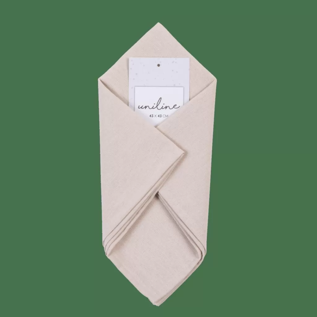 Best Sale CASA UNILINE Guardanapo Bege
