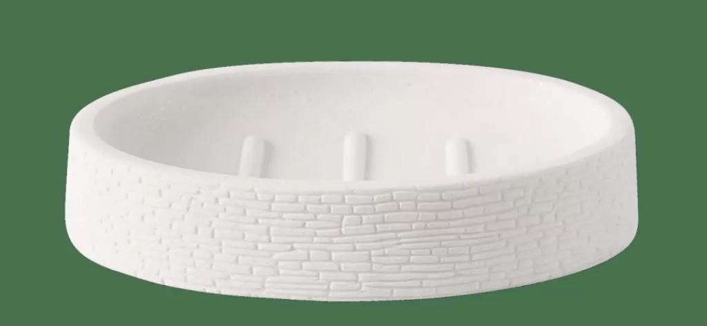 Outlet CASA WHITE ELEGANCE Saboneteira Branco