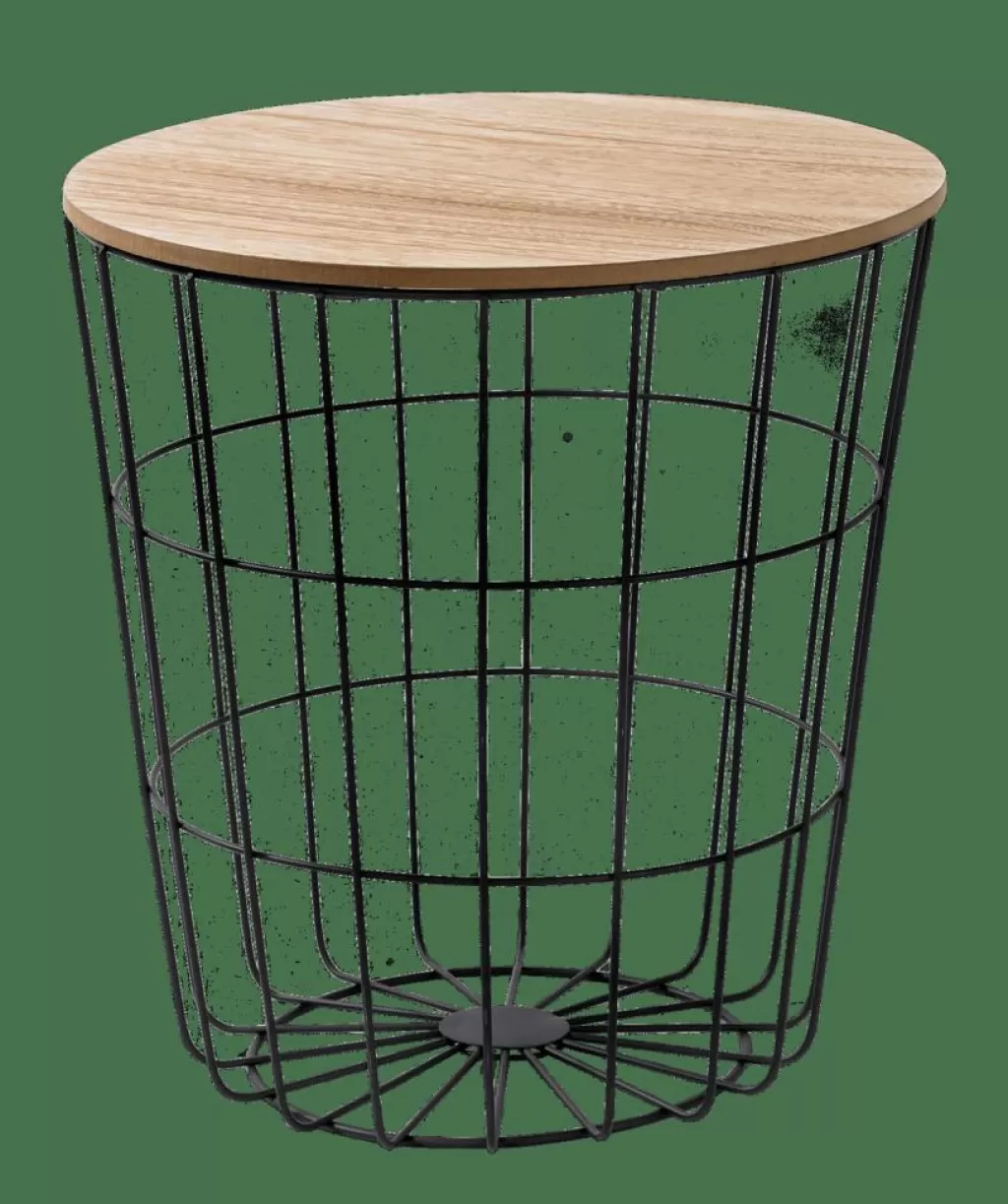 Sale CASA WIRE Mesa Auxiliar Preto, Natural