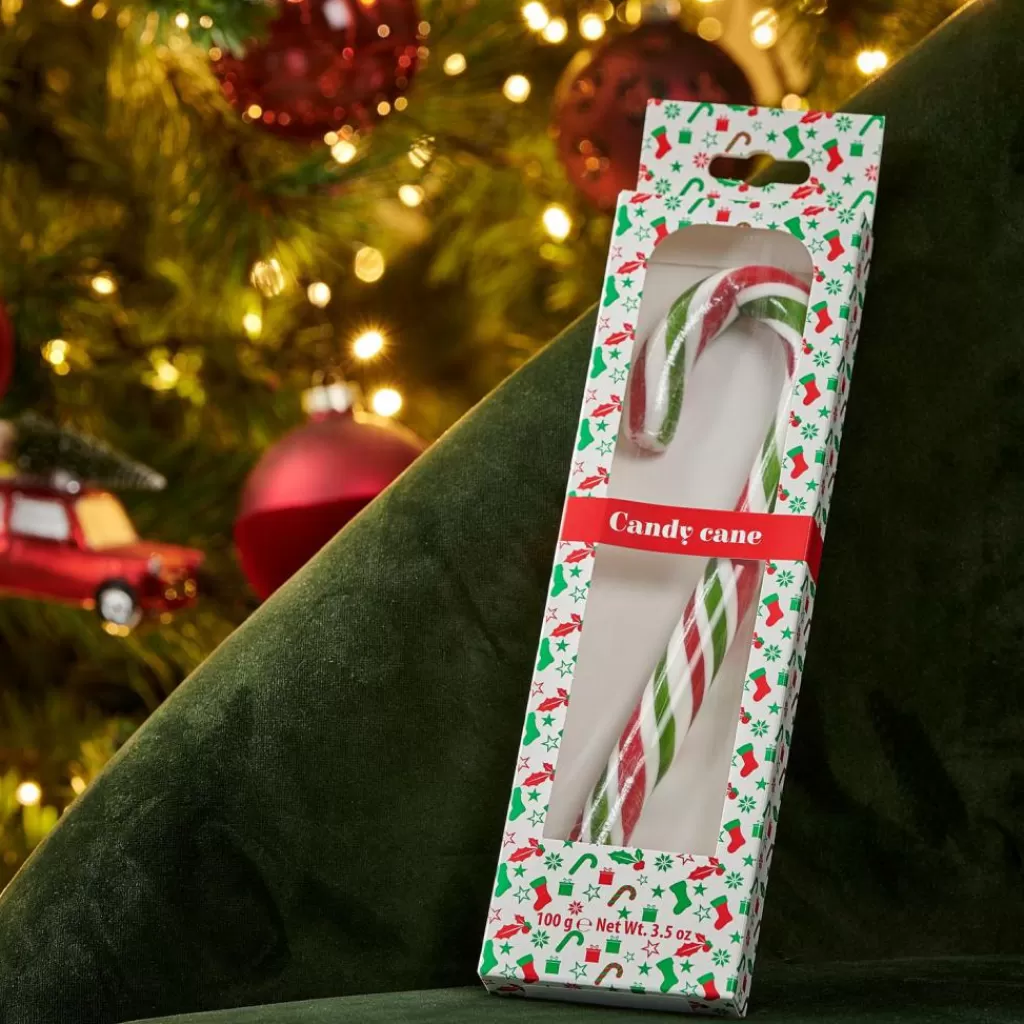 Discount CASA X-MAS CANDY CANE Cana Açúcar Grande 100 G Multicolor
