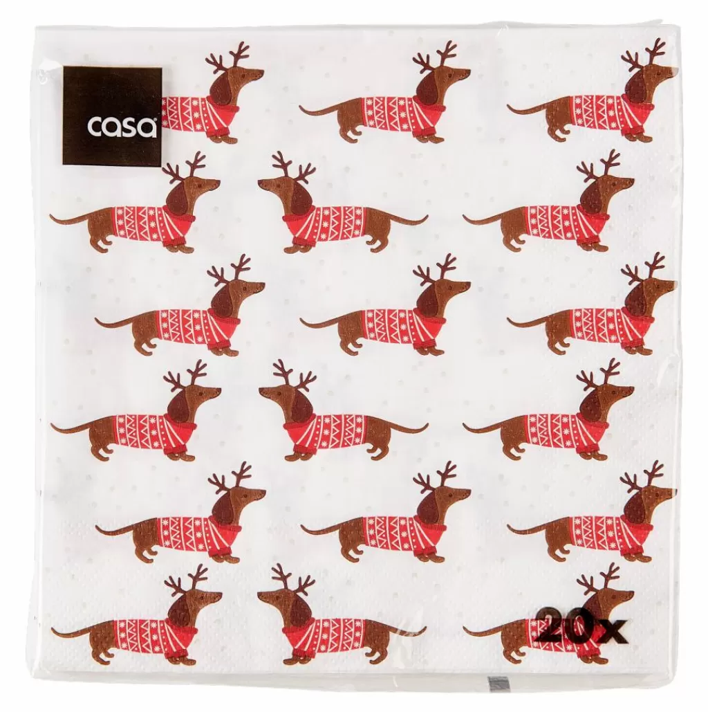 Fashion CASA X-MAS DOG Caneca Multicolor