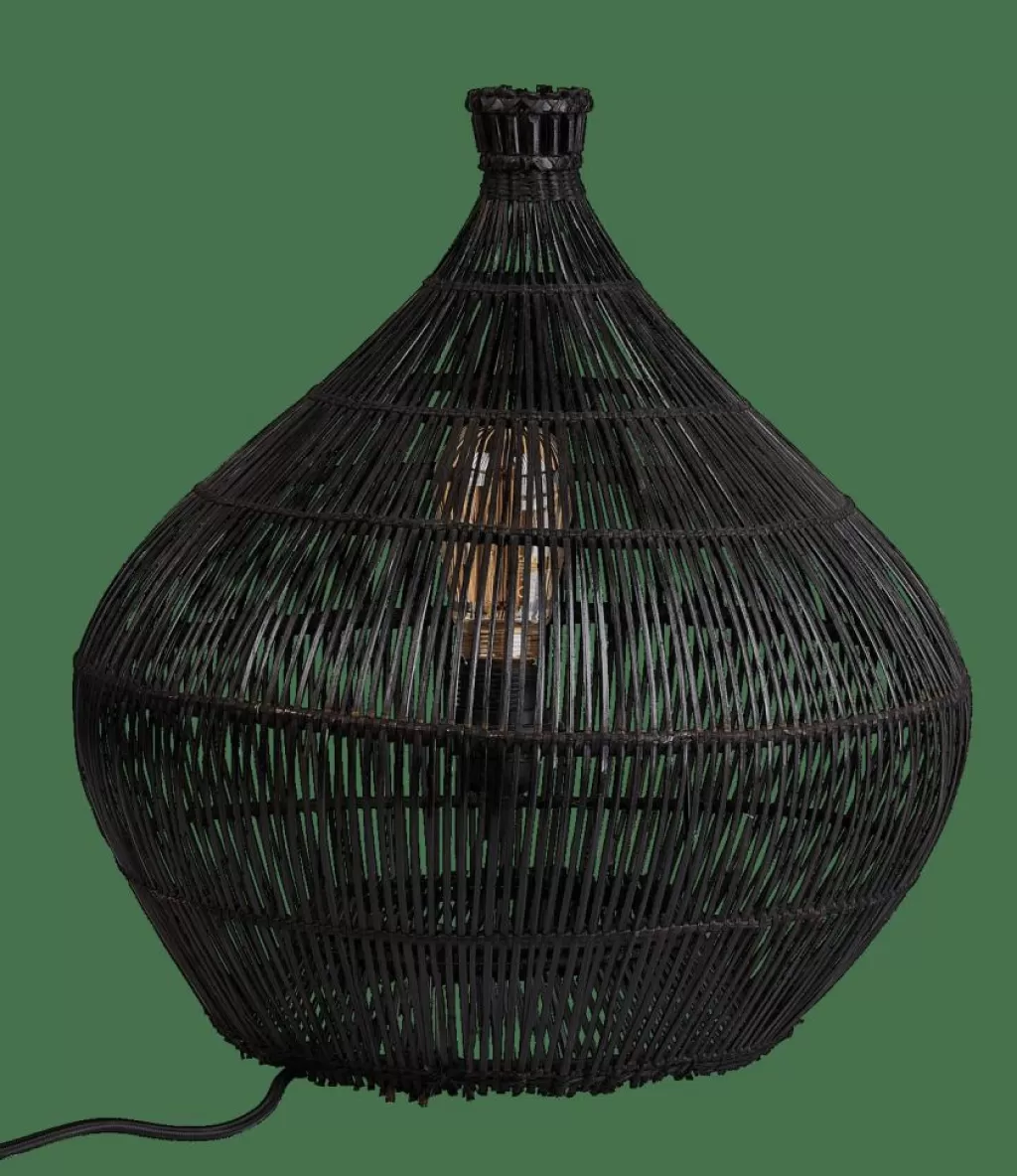 Outlet CASA ZALOU Candeeiro De Mesa Preto