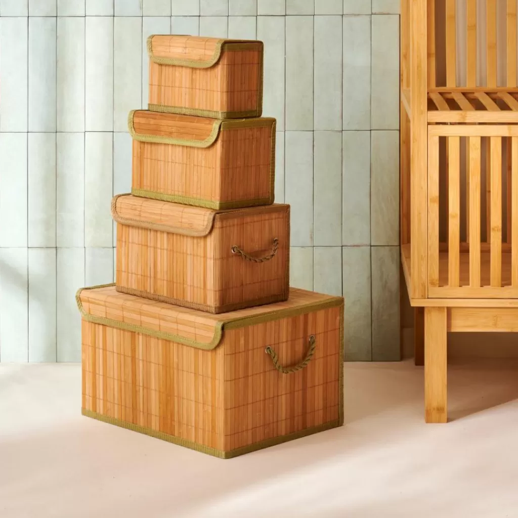 Best Sale CASA ZEN Caixa De Arrumação Com Pegas Natural