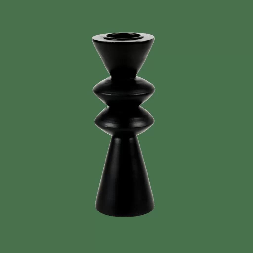 Shop CASA ZIGZAG Porta-velas Para Lamparinas Preto